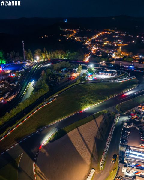 ADAC TotalEnergies 24h Nurburgring 2023 bochtencombinatie nacht