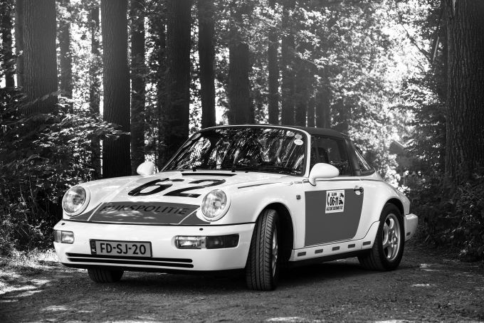 Historic Grand Prix - 60 jaar Porsche 911 -Rijkspolitie Targa 3x18 rijkspolitietarga 13x18