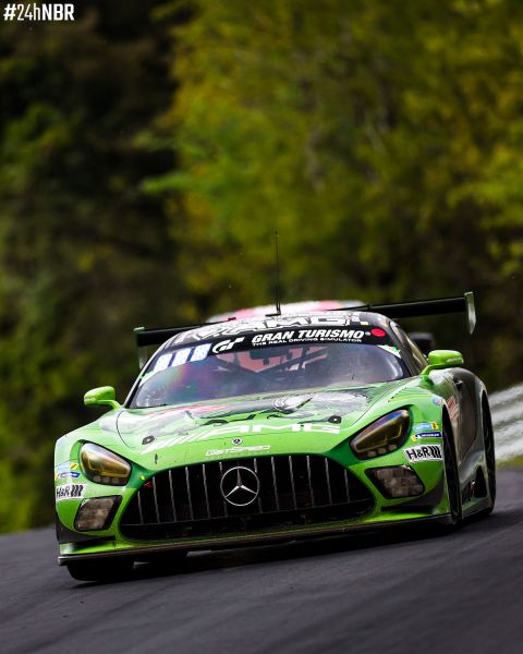 ADAC TotalEnergies 24h Nurburgring 2023 Mercedes groen