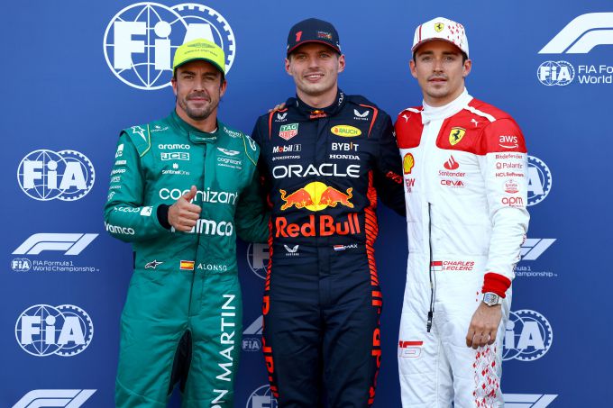 Startopstelling F1 Grand Prix monaco