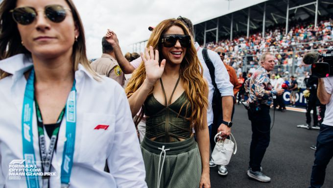 Lewis Hamilton Shakira
