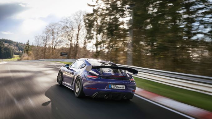 Porsche 718 Cayman GT4 RS Manthey Kit Nordschleife foto 11