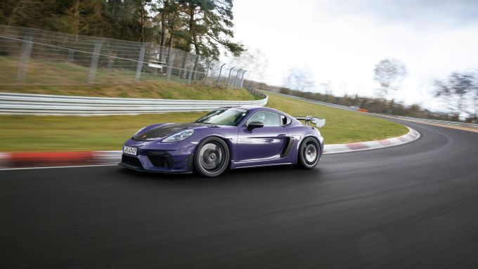 Porsche 718 Cayman GT4 RS Manthey Kit Nordschleife foto 1