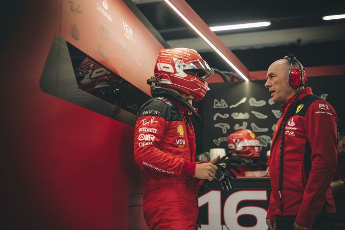 Charles Leclerc Ferrari F1 GP Groot-Brittanni�