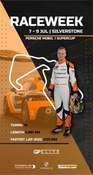 Team GP Elite met Larry ten Voorde in Silverstone foto 1