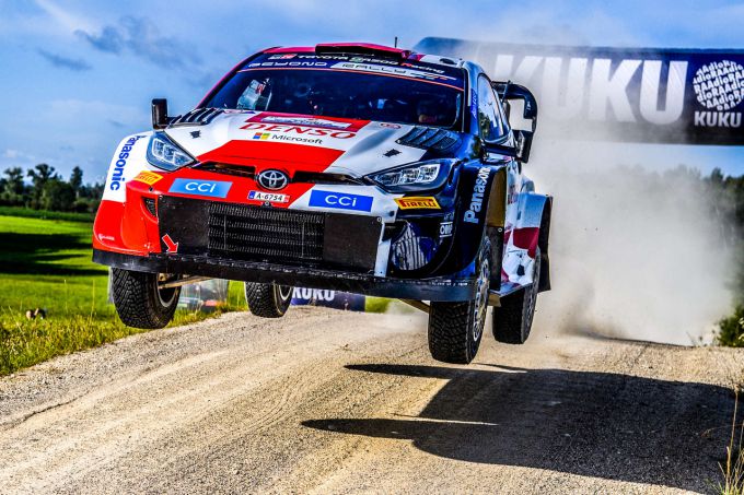WRC Rally Estonia 2023 Toyota winnaar foto 1