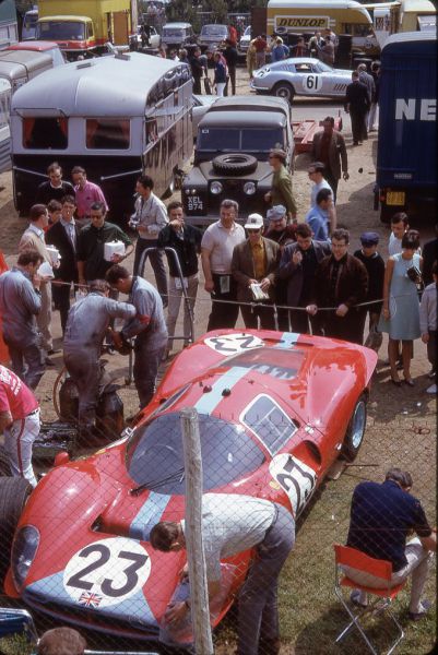 Ferrari 412P chassisnr 0854 Maranello Concessionaires 1967 foto 8
