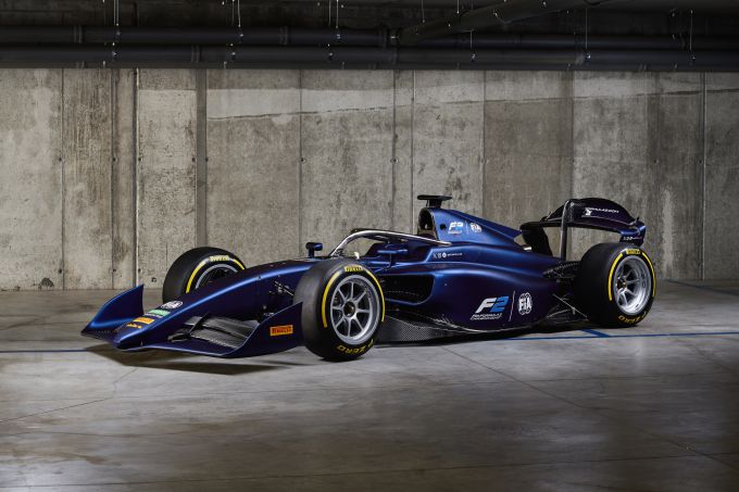 FIA F2 2024 car