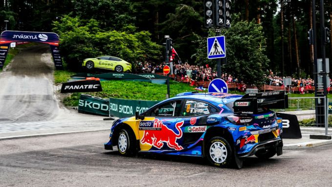 Secto Rally Finland 2023 Ott Tanak Ford Puma
