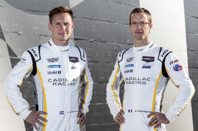 IMSA WeatherTech SportsCar Championship Cadillac V-Series.R Nr01 Renger van der Zande en Sebastien Bourdais
