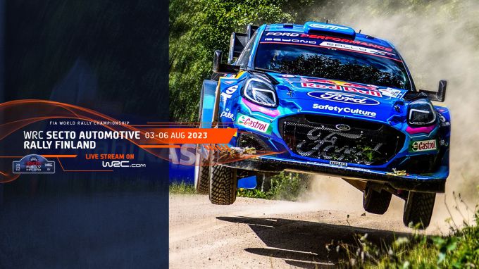 FIA World Rally Championship Secto Rally Finland event poster