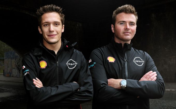 Oliver Rowland, en Sacha Fenestraz Nissan Formula E Team
