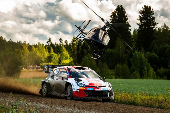 Secto Rally Finland finale zondag Foto 3 Takamoto Katsuta/Aaron Johnston (Toyota GR YARIS Rally1 HYBRID