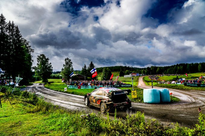 Secto Rally Finland zaterdag foto 8 fraaie klassementsproeven