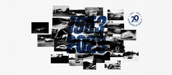 FIA World Rally Championship Acropolis Rally 2023 event poster