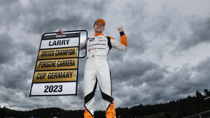 Derde kampioenschapstitel Porsche Carrera Cup Deutschland voor Larry ten Voorde