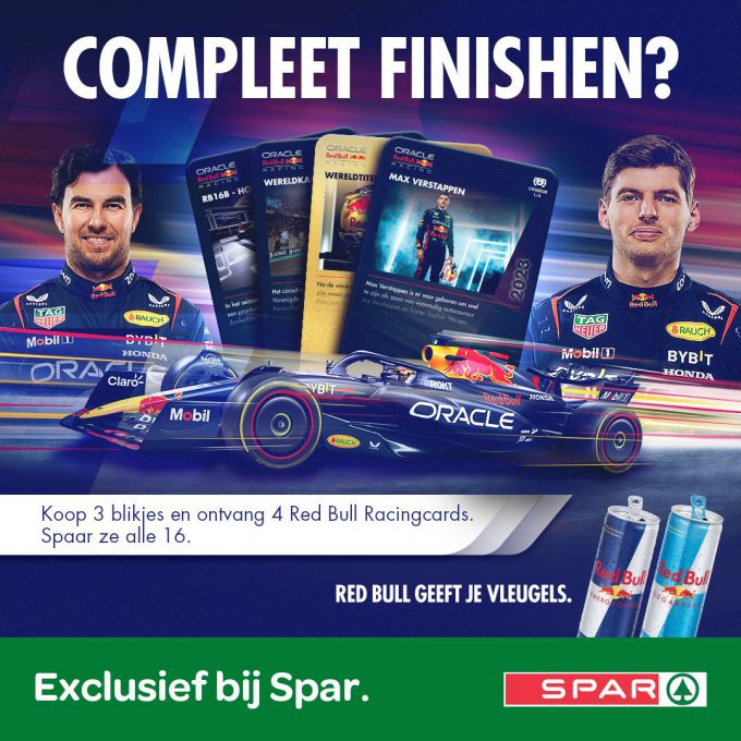 Red Bull actie 176 SPAR Express winkels