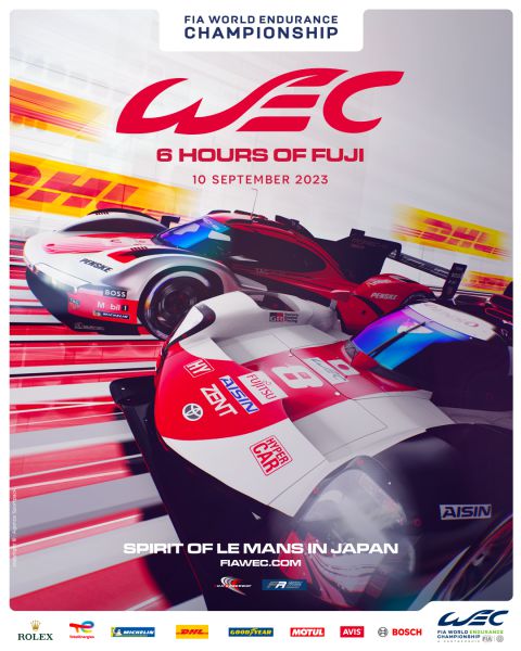 6 Hours of Fuji event poster