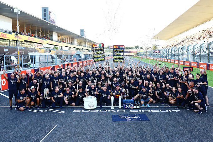 Red Bull Racing World Champions costructors Formula One