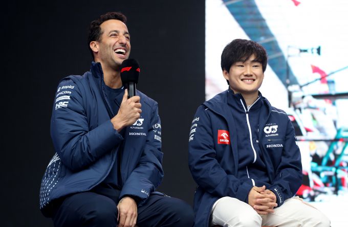 Scuderia AlphaTauri Yuki Tsunoda Daniel Ricciardo