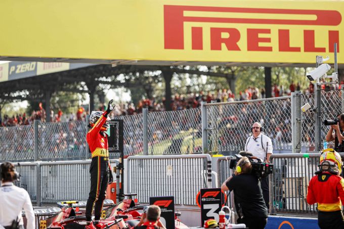 Startgrid F1 Grand Prix Monza