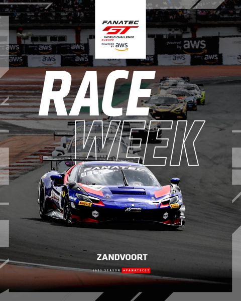 Fanatec GT Europe-seizoen 2023 CM.com Circuit Zandvoort Foto 4 Raceweek