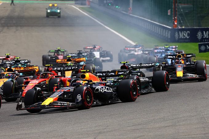 Start F1 Spa-Francorchamps