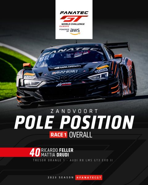 Fanatec GT World Challenge Europe Circuit Zandvoort kwalificatie 1