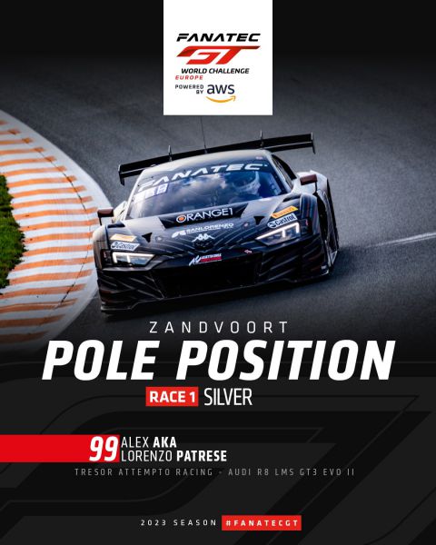 Fanatec GT World Challenge Europe Circuit Zandvoort kwalificatie 2