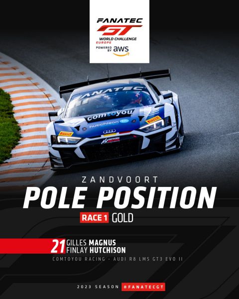 Fanatec GT World Challenge Europe Circuit Zandvoort kwalificatie 3