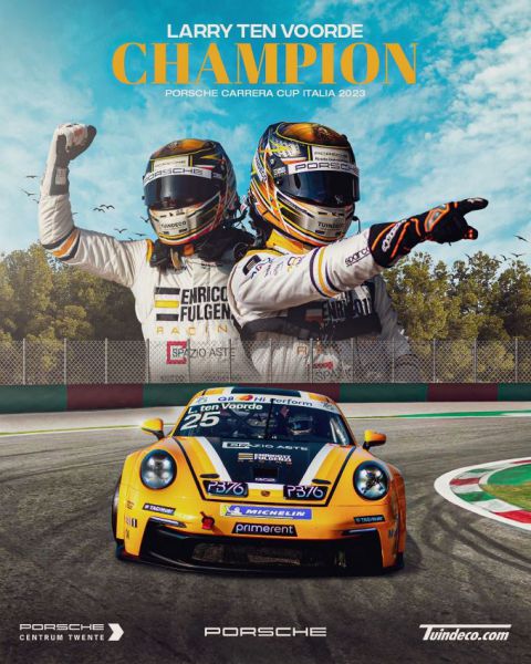 Porsche Carrera Cup Italia Imola kampioen 2023
