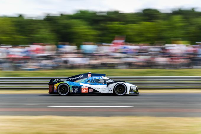 24 Uur van Le Mans 2023 Peugeot actie