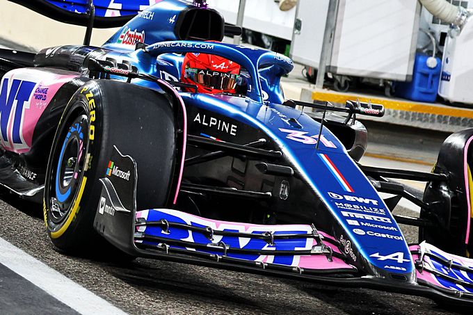 2023 F1 Abu Dhabi post-season test Esteban Ocon