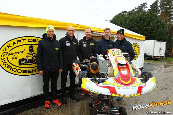 Floris Koster vice kampioen karten in de IAME Senior