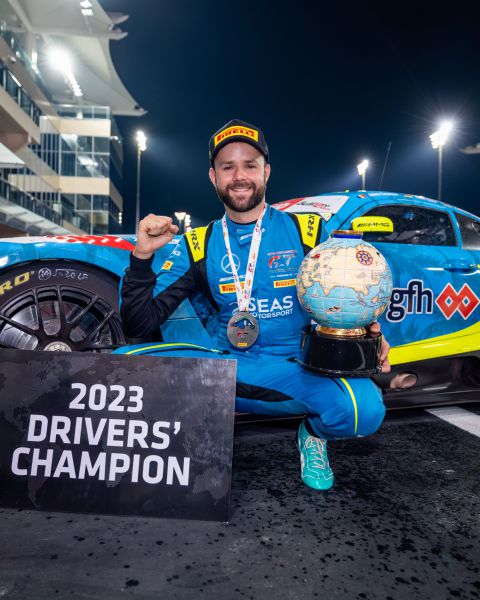 Gulf 12 Hours 2023 Jules Gounon IGTC drivers champion 2023