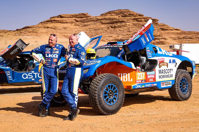 Tim en Tom Coronel Dakar Team