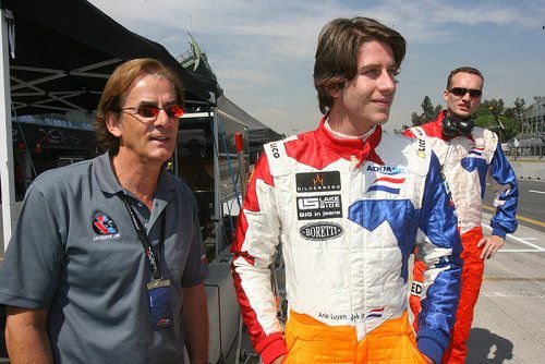 Arie Luyendyk en Arie Luyendyk Junior
