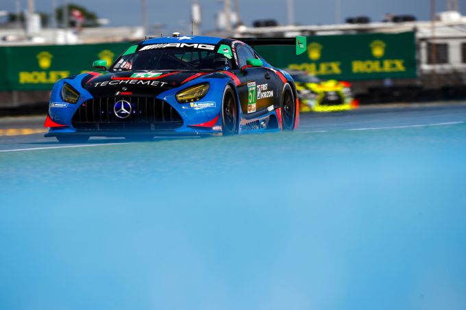 #57: WINWARD RACING, Mercedes AMG GT3, GTD: Russell Ward, Philip Ellis, Indy Dontje, Daniel Morad