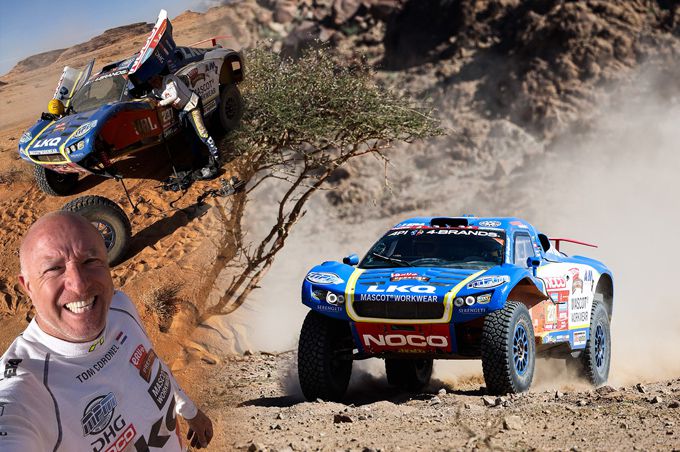 Tim en Tom Coronel Dakar Rally
