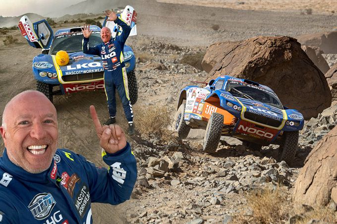 Tim en Tom Coronel in de Dakar Rally