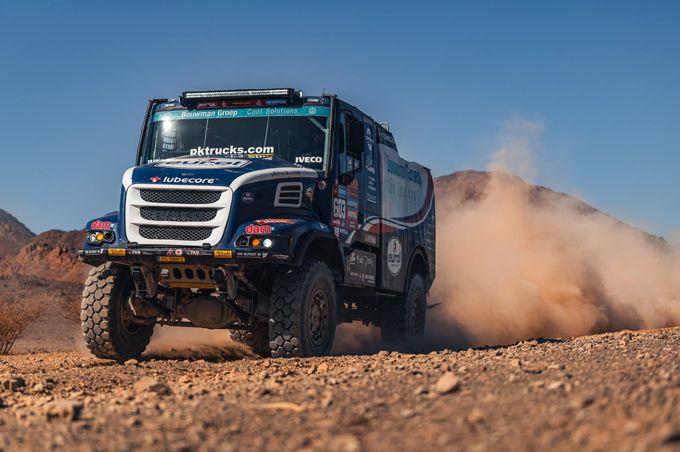 Mitchel van den Brink heeft een ijzersterke Dakar Rally gereden.