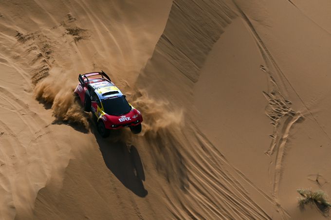 Sébastien Loeb en Fabian Lurquin