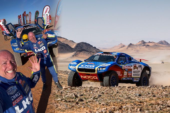 In de Century CR6 beleefden Tim en Tom Coronel een goede negende etappe