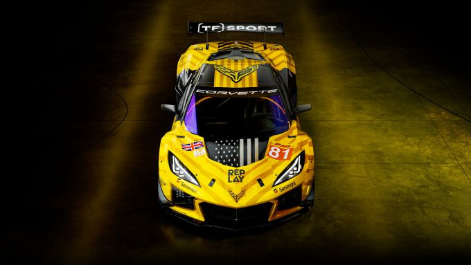 TF Sport 2024 Corvette Z06 LMGT3 R Foto 3