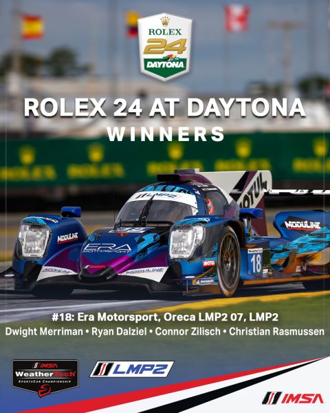 24H Daytona winnaar LMP2