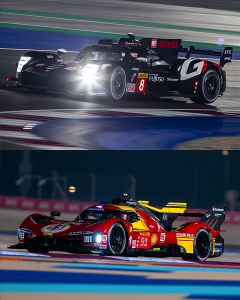 FIA WEC Qatar Prologue 2024 Foto 3 Ferrari