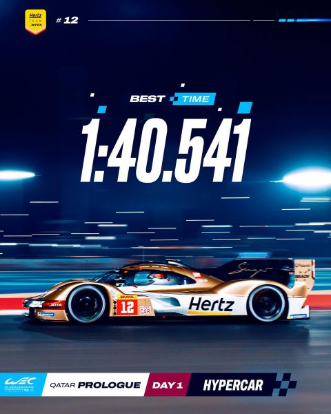 FIA WEC Qatar Prologue 2024 Foto 2 snelste tijd