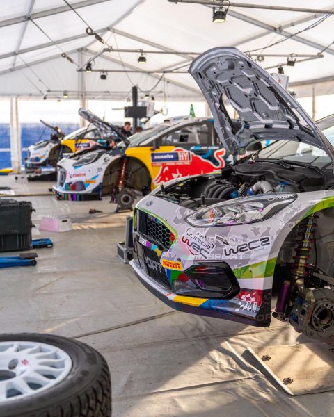 Rally Sweden 2024 Ford M-Sport