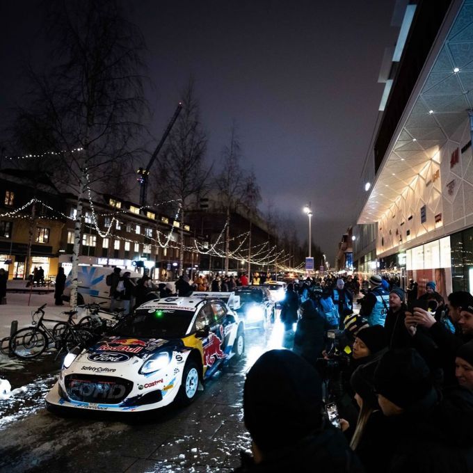 Rally Sweden 2024 Ford sfeer