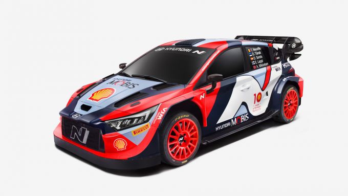Rally Sweden 2024 Hyundai nieuwe livery